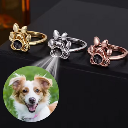 anillo personalizado de mascota