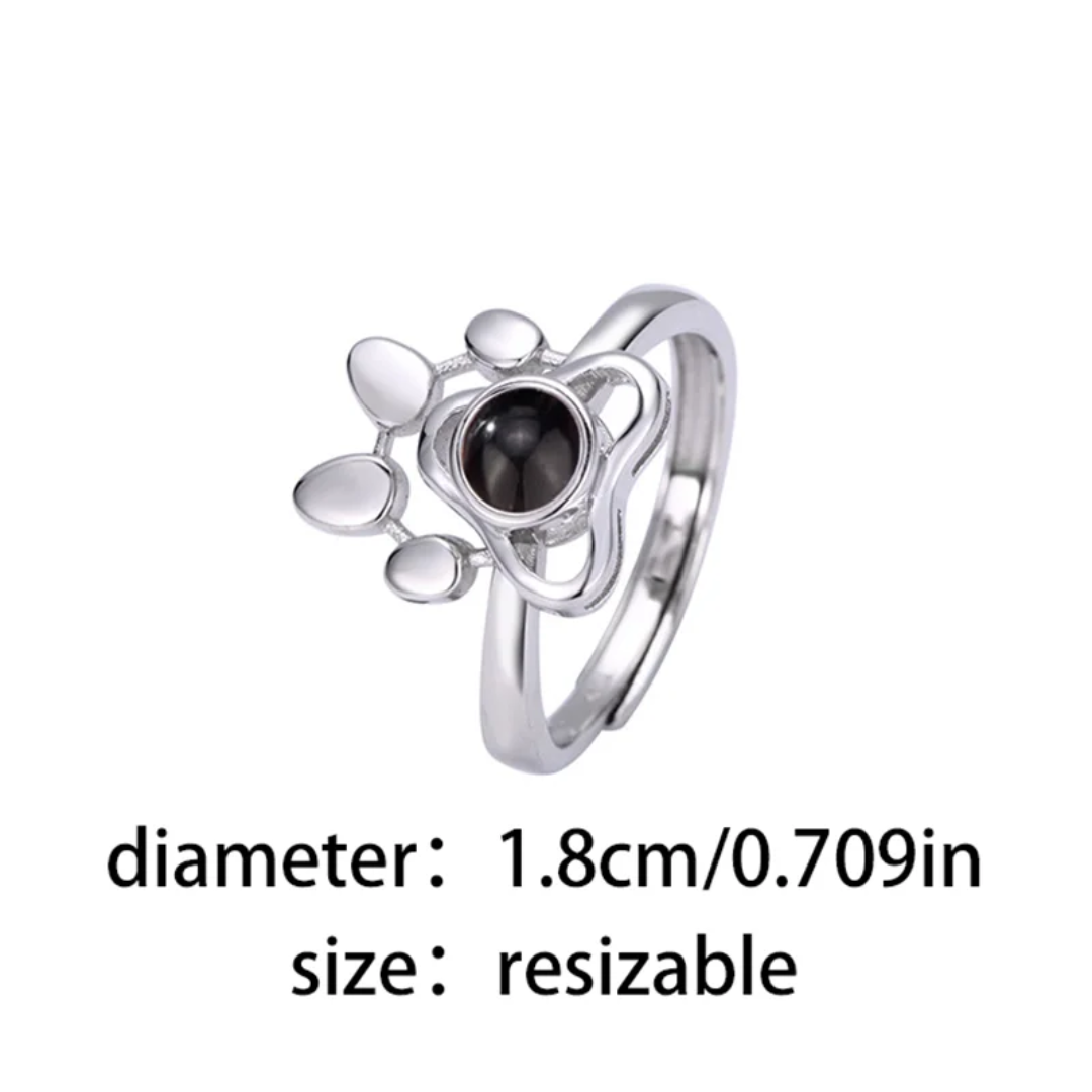 anillo personalizado de mascota